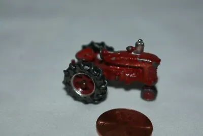 Unbranded Red International Or Massey Harris MINI FARM TOY TRACTOR • $7.99