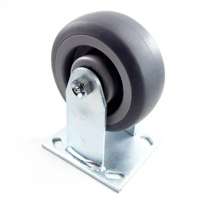 5  Light-Medium Duty Rigid Plate Caster 375lb. Load Rating • $12.79