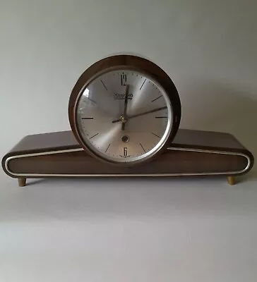 Vintage Napoleon’s Hat Kieninger Mantle Clock No Key • £29.99