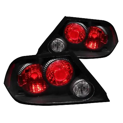 Anzo 221086 Black Clear Halogen Bulb Tail Lights Fit For 02-03 Mitsubishi Lancer • $177.28