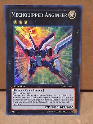 Mechquipped Angineer NUMH-EN035 - Super Rare Yugioh! Holo Foil Nice! • $1.34