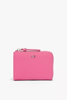 COUNTRY ROAD SMALL ZIP WALLET In Ultra Pink RRP$49.95 • $29