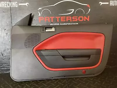 05-09 Mustang Front Passenger Power Interior Door Trim Panel Black/red 2skep • $150