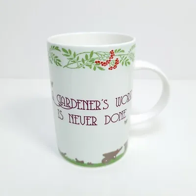 £10.05 • Buy Past Times Mug, Gardening Is A Labour Of Love, Fine Bone China Tea Coffee Cup