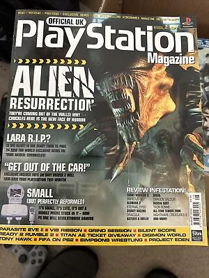 Official UK Playstation Magazine PS1 Issue 61 August 2000 No Demo Disc Vgc • £0.99