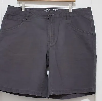 Mountain Hardware Shorts Mens Size 38 X 10 In 100% Cotton Gray • $19.99