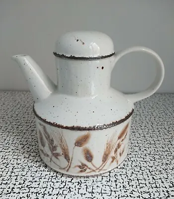Vintage Retro Midwinter Stonehenge Pottery Wild Oats Teapot 2 Pint Tea Pot • £30