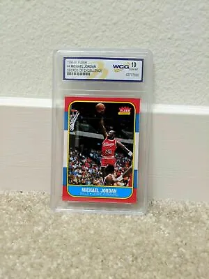 Michael Jordan Fleer Decade Of Excellence Rookie Card #4 Gem Mint - 1996-97 • $54.99