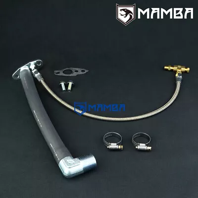 Turbo Oil Feed Return Line For Toyota LandCruiser 70 75 78 79 80 105 1HZ CT26 • $95.80