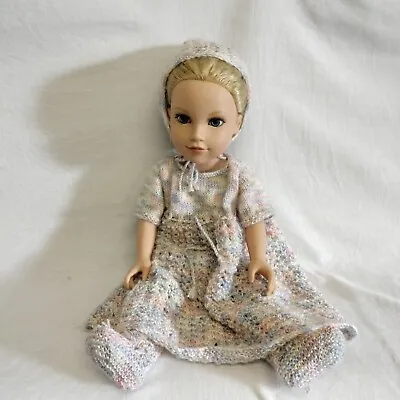 Journey Girl Doll 18  W/Custom Hand Knitted Night Gown Geoffey 2012 • $74.50