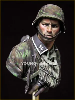 Young Miniatures - German Waffen SS Battle Of Kursk - 1/10th Resin Bust - YM1840 • £38