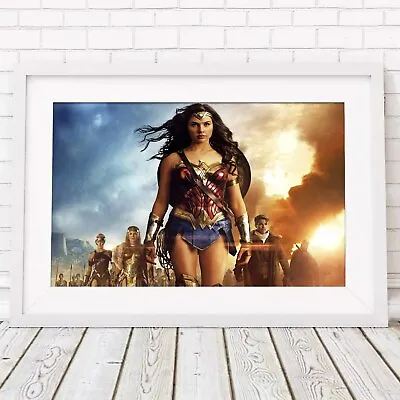 WONDER WOMAN - DC Comics Poster Picture Print Sizes A5 To A0 **FREE DELIVERY** • $25.95