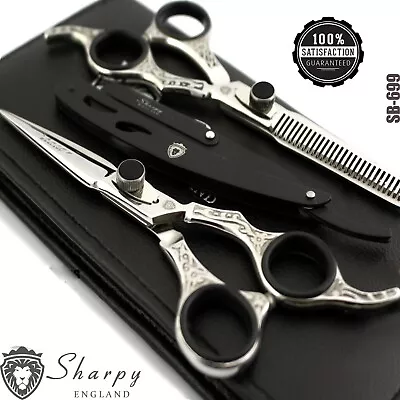 Professional Hair Cutting Thinning Scissors Barber Shears Hairdressing Salon Set • £16.99