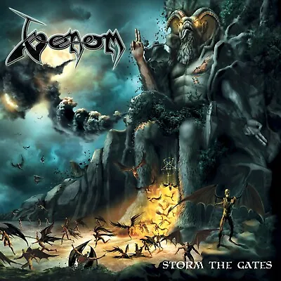 VENOM Storm The Gates BANNER HUGE 4X4 Ft Fabric Poster Tapestry Flag Album Art • $29.95