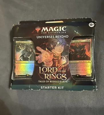 Magic The Gathering: Lord Of The Rings: Tales Of Middle-earth Starter Kit • $24.95