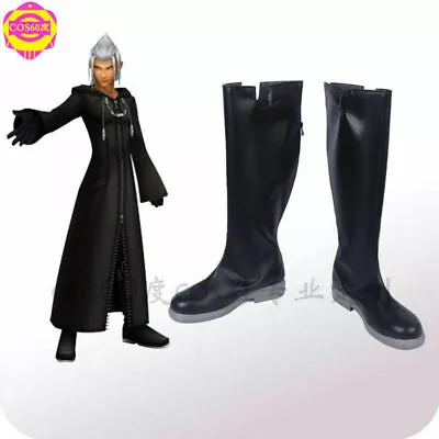 Kingdom Hearts II 2 Cloak Organization XIII 13 Cosplay Shoes Custom Made Fg • $52.99