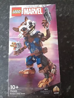 LEGO Marvel 76282 Rocket+Baby Groot. 100%GENUINE.BRAND NEW SEALED BOX*FREEPOST* • £38