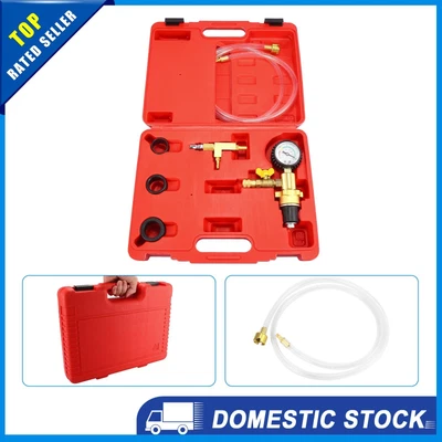 $52.99 • Buy Vehicle Engine Cooling System Vacuum Purge Gauge Radiator Cool Tool Kit 1-Piece