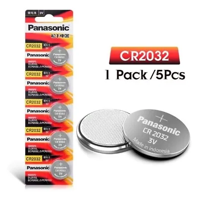 Panasonic Brand New Lithium 3V Battery CR1616 CR2016 CR2025 CR2032 In 1/2/5/10pc • $2.19