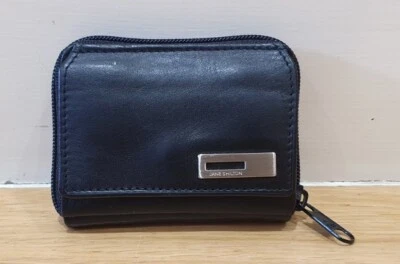 £15 • Buy *VGC* Jane Shilton Black Leather Style Womens Coin Small Purse / Wallet