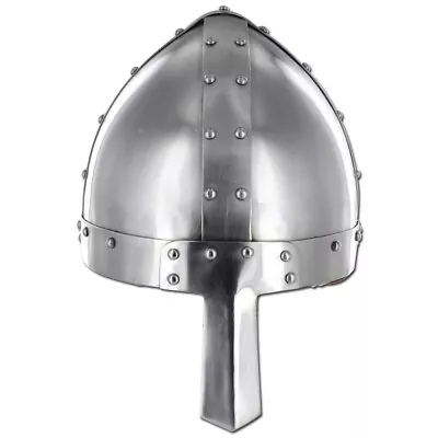 Viking Medieval 18g Spangenhelm Knights Crusader Combat Battle War Helmet Armor • $79.99