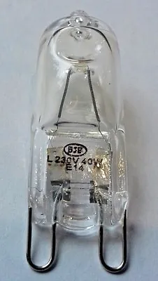 £13 • Buy OVEN LAMP BULB HALOGEN CAPSULE G9 40w ORIGINAL SPARE SUITABLE FOR MANY Genuine