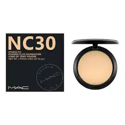 BNIB 100% Authentic MAC Pro Cosmetics Studio Fix Powder Foundation Plus 15g • £40