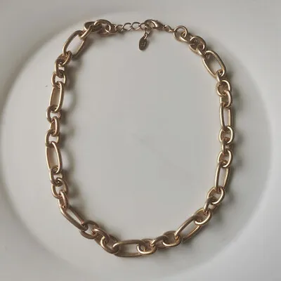 $9.99 • Buy 17  Zara Single Strand Chain Necklace Gift Vintage Women Party Holiday Jewelry
