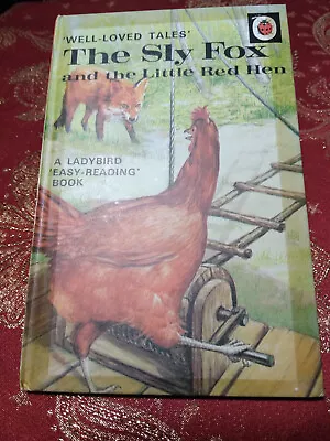 LADYBIRD BOOK THE SLY FOX & THE LITTLE RED HEN WELL LOVED TALES 606D 1975 24p • £9.50