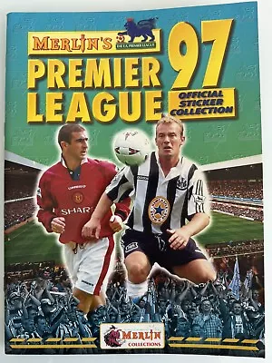 MERLIN’S Premier League Official Sticker Album 1997 MINT Topps • £7.99