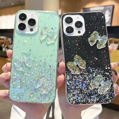 Case Cover For Oppo Reno 10 Realme 10 Pro Plus  A97 Butterfly Glitter Star • $10.55