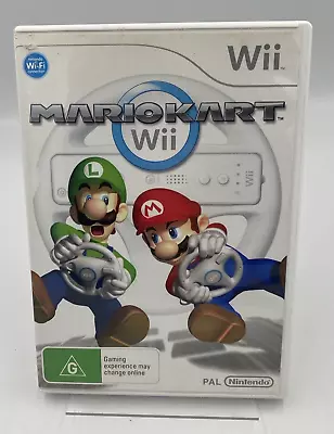 Mario Kart Nintendo Wii Complete With Manual Free Tracked Postage  • $25.95