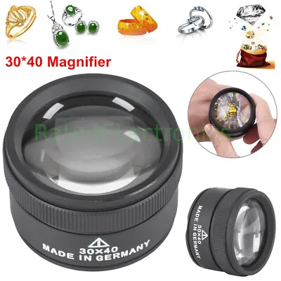 40X Magnifying Glass Optical Magnifier Jewelry Watch Electronic Repair Tool USA • $7.07