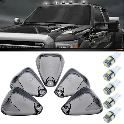 5 Smoke Cab Roof Running Marker Light Cover Lens For Ford F-250 F-350 Super Duty • $11.88