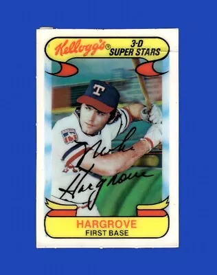 1978 Kellogg's Set-Break # 56 Mike Hargrove NM-MT OR BETTER *GMCARDS* • $0.79