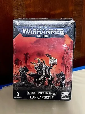 Dark Apostle Chaos Space Marines Black Legion Warhammer 40K New Sealed • $67.99
