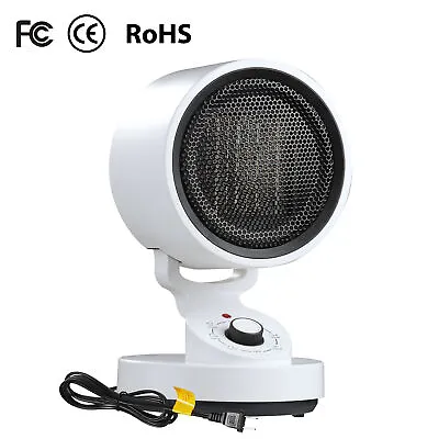 $25.90 • Buy 1500W Mini Space Heater Electric Heater Fan Oscillating Portable Ceramic Heater