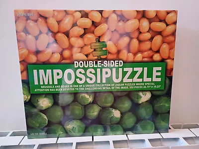 Double Sided Impossipuzzle Jigsaw Puzzle Beans Sprouts 550 Pieces - New/Sealed • £13.99