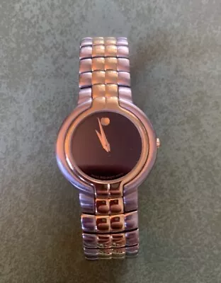 Movado Classic 95.A1.826 RARE Women's Stainless Steel Swiss Quartz Watch • $168.50