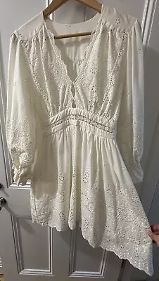 Zimmerman Kali Embroidery Dress Size 8 • $250