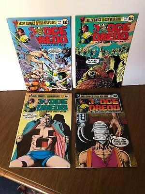 Judge Dredd In The Judge Child Quest #2-5 Eagle Comics 1984 Brian Boland NM/Mint • $7.99