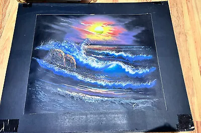 £30 • Buy Ocean Oil Painting On Canvas 60 X 50