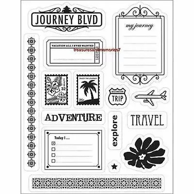 NEW Making Memories Clear Stamps -- Panorama -- RETIRED • $12.99