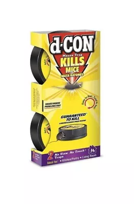 D-CON No View No Touch Covered Mouse Trap Pack Of 2 Traps • $5.79