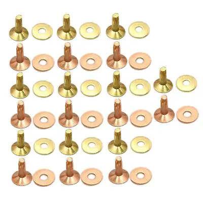 Rivets And Burrs Washers Fastener Permanent Studs For Belts Leather Wallets • $15.17