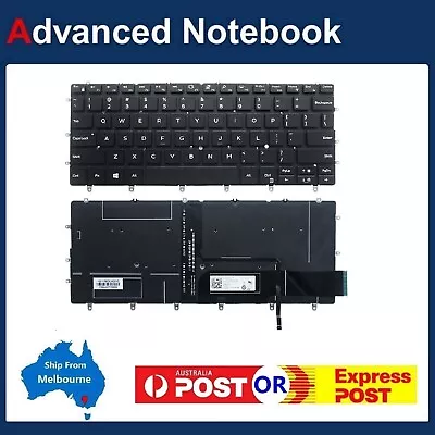 US Keyboard For Dell XPS 13 9380 9370 9305 7390 P82G004 Black With Backlit • $65