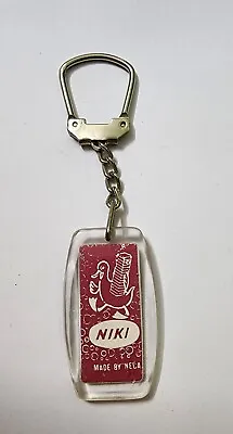Israel Old Plastic Era Keychain Niki Made By Neca Soap  Cleaning Soap • £11.57