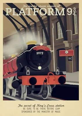 £4.99 • Buy Harry Potter Hogwarts Express Art Print Poster
