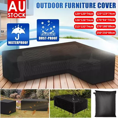 Waterproof Outdoor Furniture Cover Garden Patio Rain UV Table Protector Sofa AU • $12.59