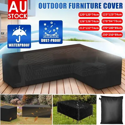 $25.05 • Buy Waterproof Outdoor Furniture Cover Garden Patio Rain UV Table Protector Sofa